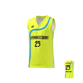 Basketball Jersey Pipes - Neon Yellow